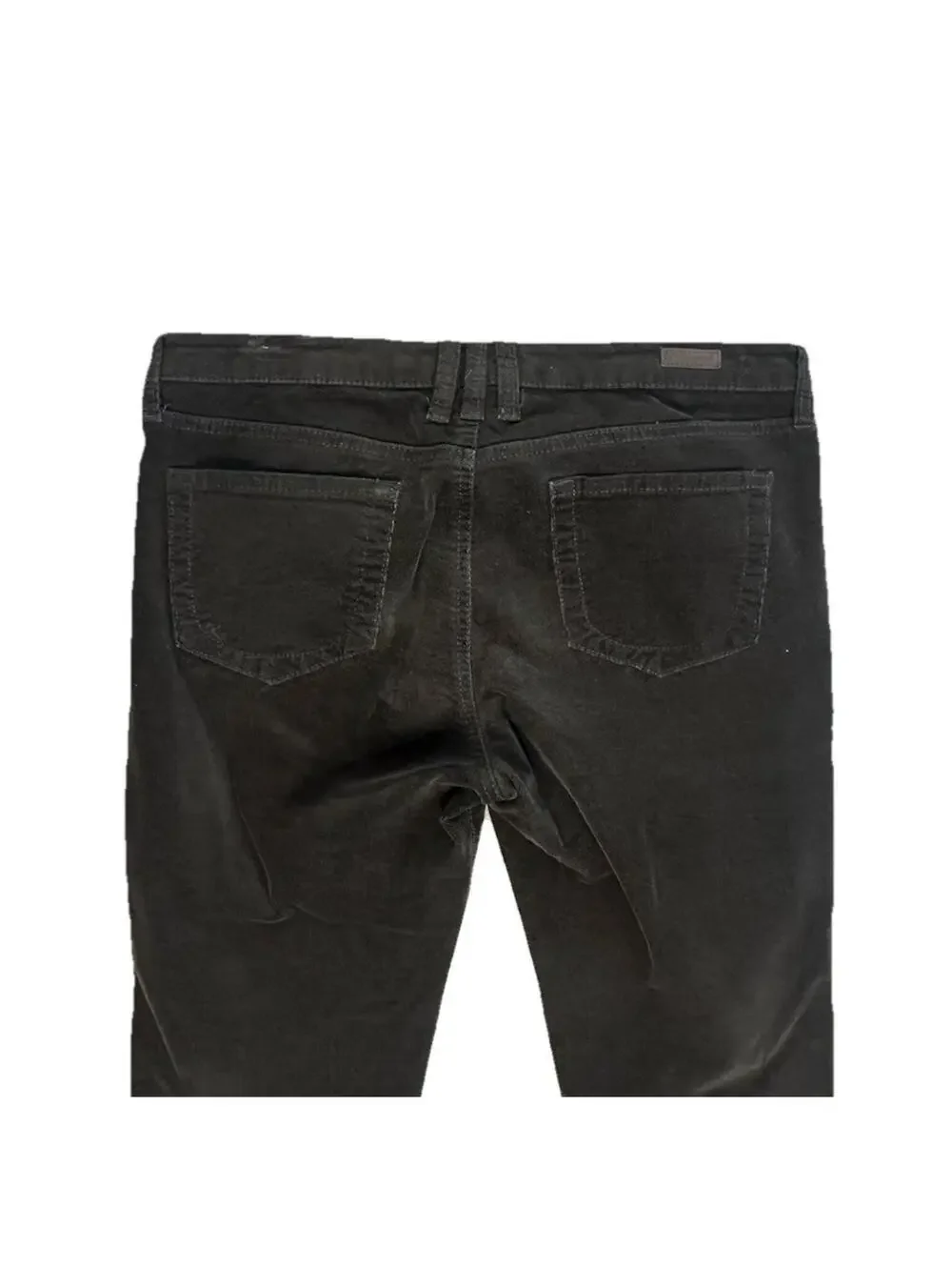 KUT from the Kloth Womens 10 Brown Zip Fly Diana Stretch Corduroy Skinny Pants - Picture 4 of 8